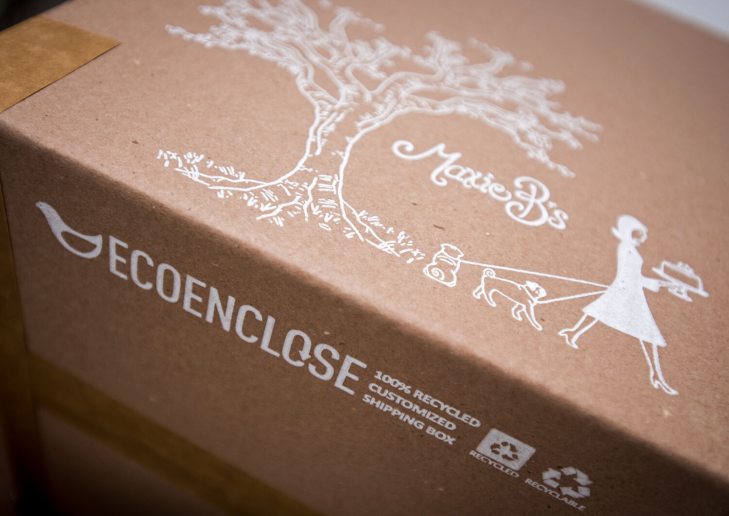 Maxie B's packaging
